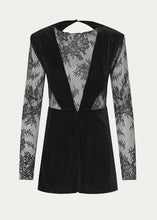 Load image into Gallery viewer, INSTRUO PLAYSUIT (LACE VELVET NET) NIDODILEDA
