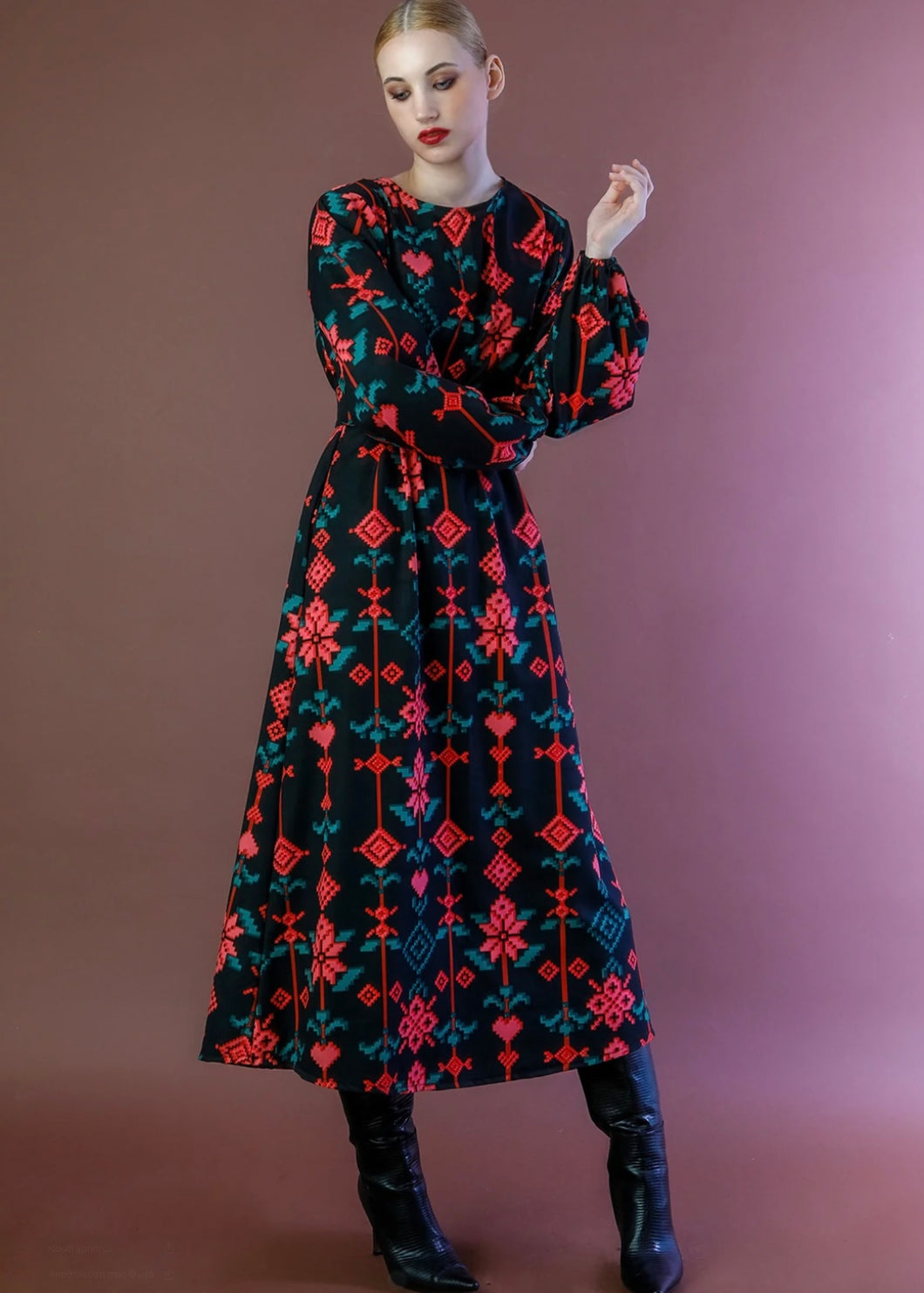 KIARA DRESS (black) BEEME