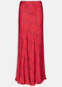 HIBISCUS SKIRT RED ARPYES