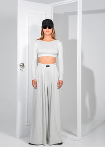 AHEAD CROP TOP WHITE ARPYES