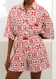 LYCHEE SHIRT RED ARPYES