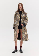 Load image into Gallery viewer, MATHIEW PRINTED TRENCH COAT (ANIMAL) SUNSETGO
