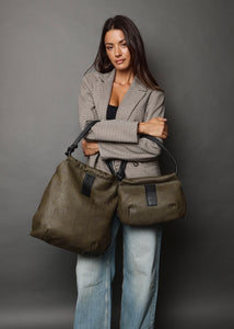 In The Name Shoulderbag Small Khaki Elena Athanasiou