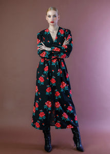 OLIVIA DRESS ROSES  BEEME