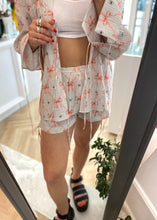 Load image into Gallery viewer, PRINTED SHORTS (PINK BOWS) MILKWHITE
