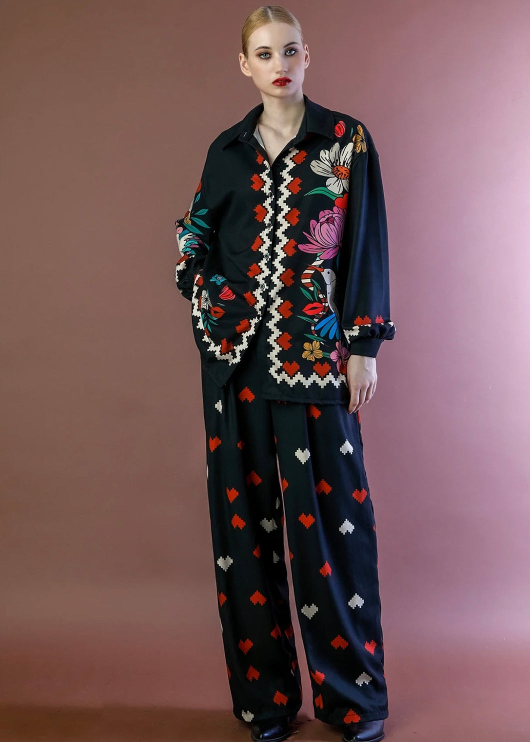 SONIA PANT (black) BEEME