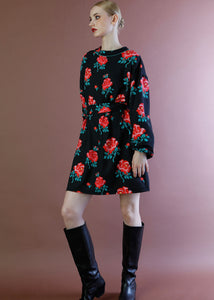 MIRELLA SHORT DRESS BLACK BEEME