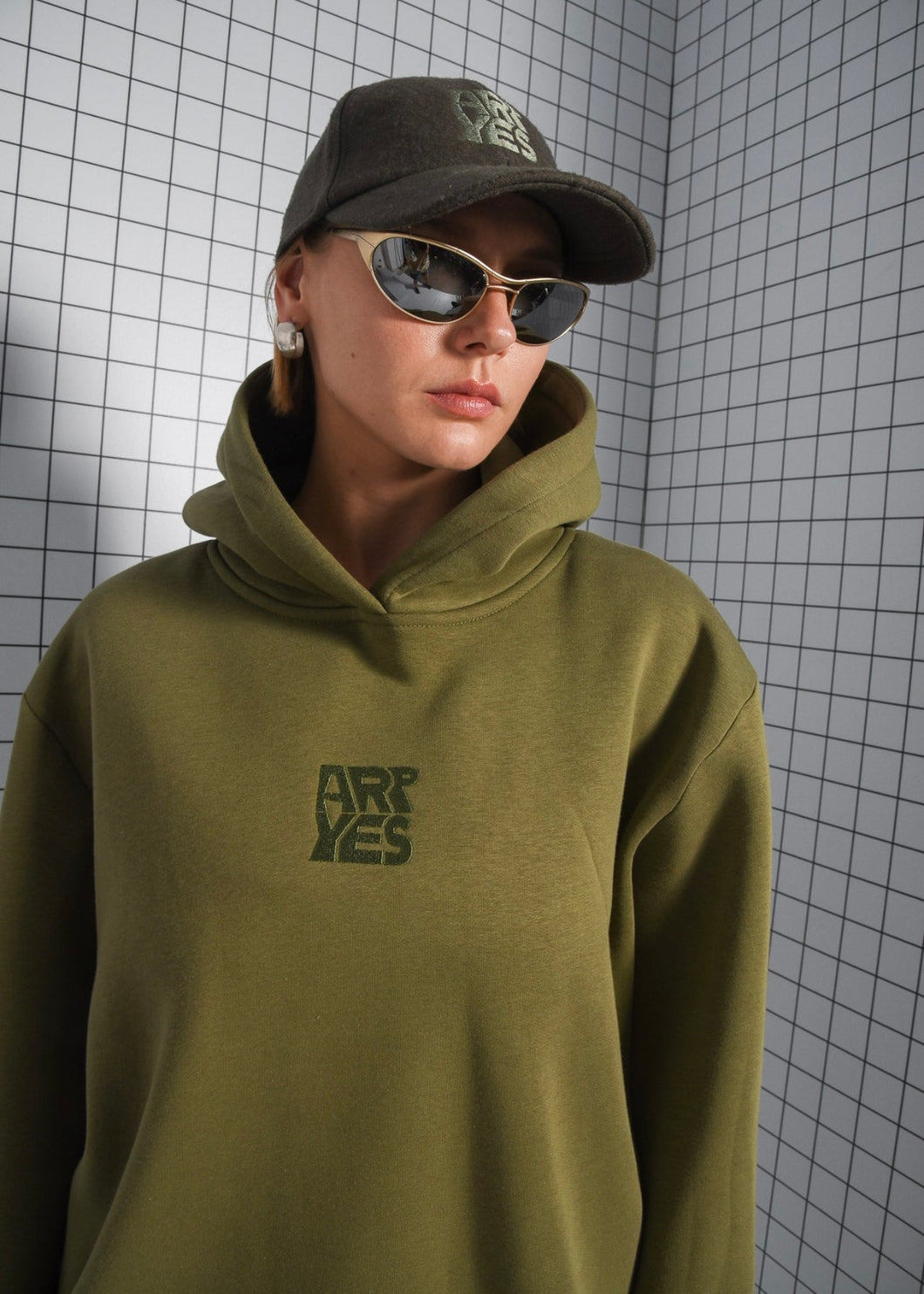 PROGRESS HOODIE KHAKI ARPYES