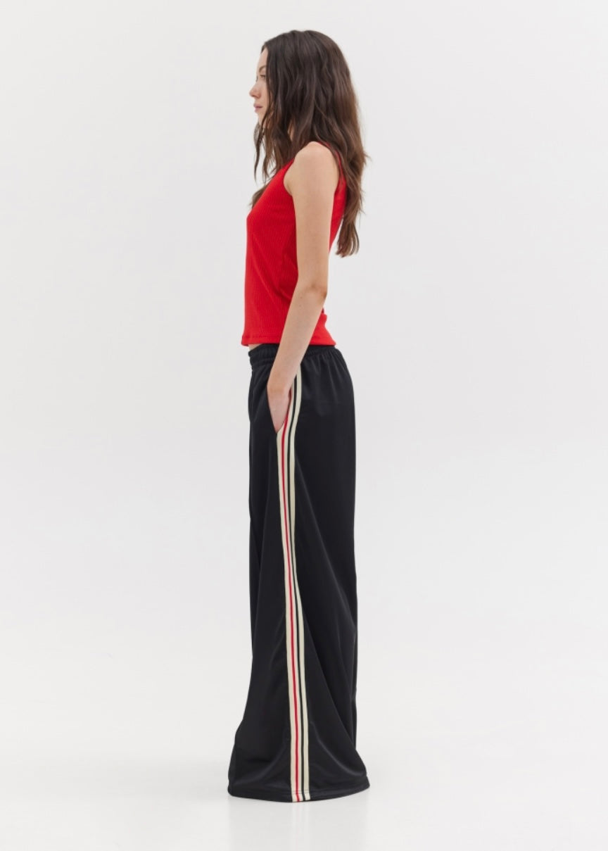 MELANIE TRACK PANTS (BLACK) SUNSETGO