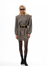 Load image into Gallery viewer, CARMEN DRESS GREY A PIECE OF ME
