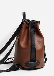 In The Name S. Backpack Brown Elena Athanasiou