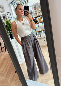 "GABBY" Pants Grey PALOMAS Y MARGARITAS