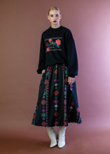 Load image into Gallery viewer, VALLERIA SKIRT BLACK BEEME
