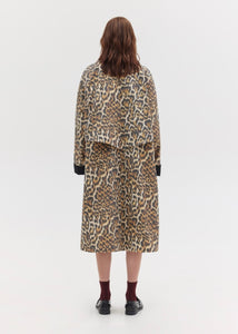 MATHIEW PRINTED TRENCH COAT (ANIMAL) SUNSETGO