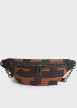 Load image into Gallery viewer, Body Bag EA Logo Brown Elena Athanasiou
