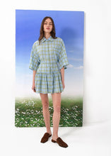 Load image into Gallery viewer, LOQUAT SHIRT-DRESS LIGHT BLUE ARPYES
