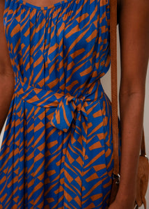 CHILL ISLAND FRILLED DRESS BLUE ARPYES