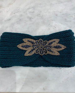 TURBAN WITH CRYSTALS