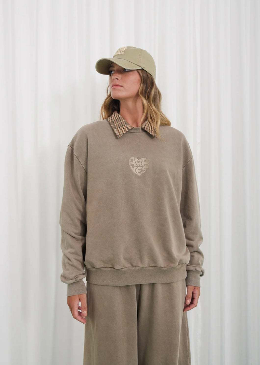 UNIQUE SWEATER BEIGE ARPYES