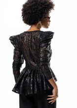 Load image into Gallery viewer, YVONNE TOP BLACK A PIECE OF ME
