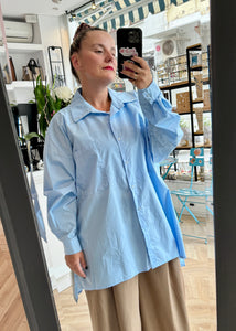 "HELEN" Shirt Light Blue PALOMAS Y MARGARITAS