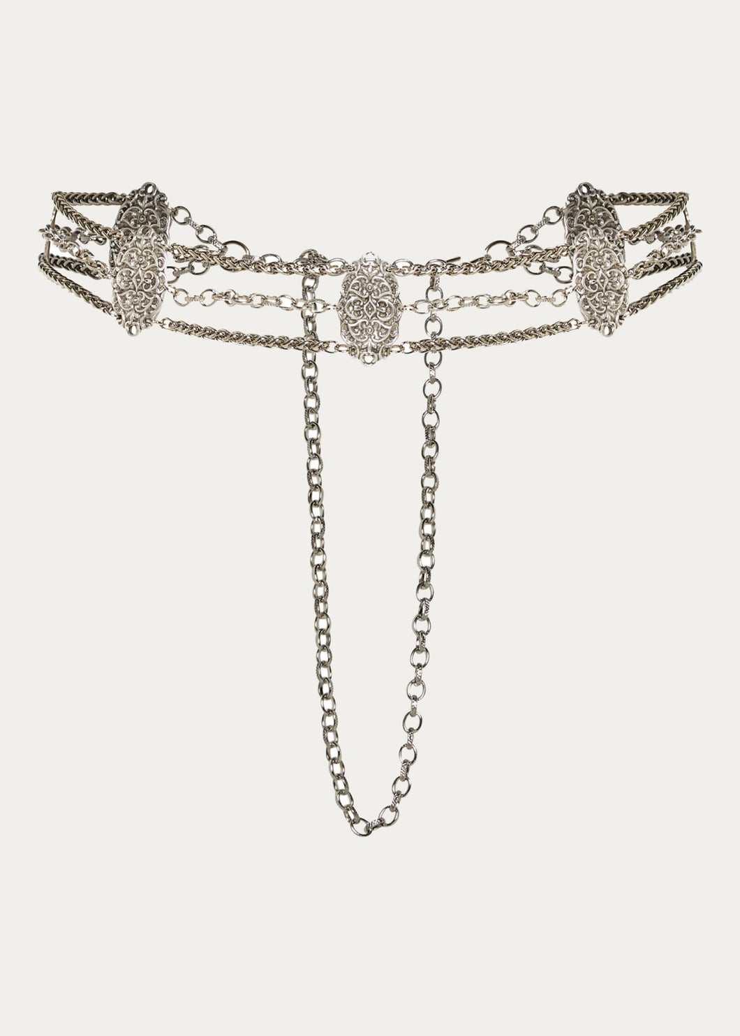 AMICA CHAIN BELT (TRIPLE EMBELLISHED) NIDODILEDA