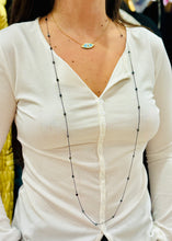 Load image into Gallery viewer, POLY-M Αιματίτης Γκρι Πολύγωνο Necklace
