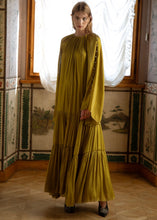 Load image into Gallery viewer, SOLIS DRESS OLIVE GREEN (SLEEK CHIFFON) NIDODILEDA
