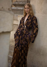 Load image into Gallery viewer, ACT KIMONO (BLAZER CROCHET VELVET BELTED)
