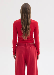 JESSIE TOP RED SUNSETGO