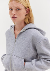 MABEL ZIP HOODIE (GREY) SUNSETGO