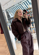 Φόρτωση εικόνας στο εργαλείο προβολής Συλλογής, JACKET BROWN MILKWHITE
