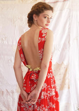 Load image into Gallery viewer, HARMONICA DRESS (RED) MADAME SHOUSHOU
