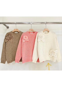 ROSES SWEATER (Pink) TOUCHE