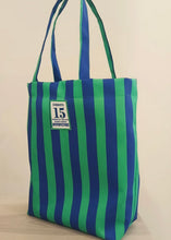 Load image into Gallery viewer, SEA BAG STRIPES (blue) BEEME

