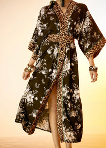 ROMINA (BLACK) dress/kimono BEEME