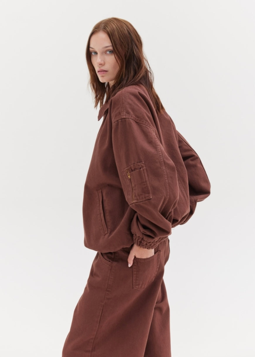 DANIELA JEAN JACKET (BROWN) SUNSETGO