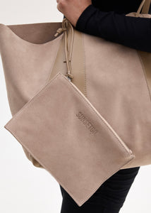 ALYSSA TOTE BAG BEIGE SUNSETGO