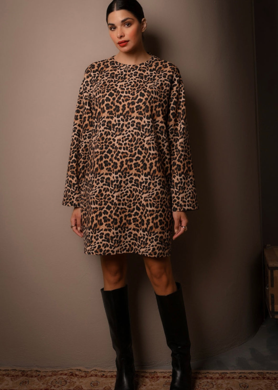 UMA (LEOPARD) dress BEEME