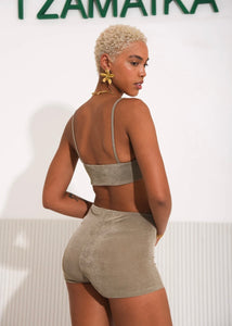 JUNGLE BRA OLIVE ARPYES