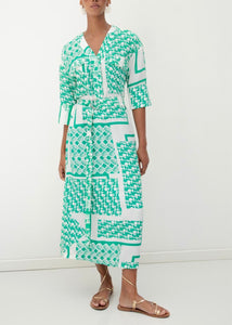 “CARINA" Dress PALOMAS Y MARGARITAS