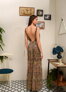 BREEZE DRESS BROWN ARPYES