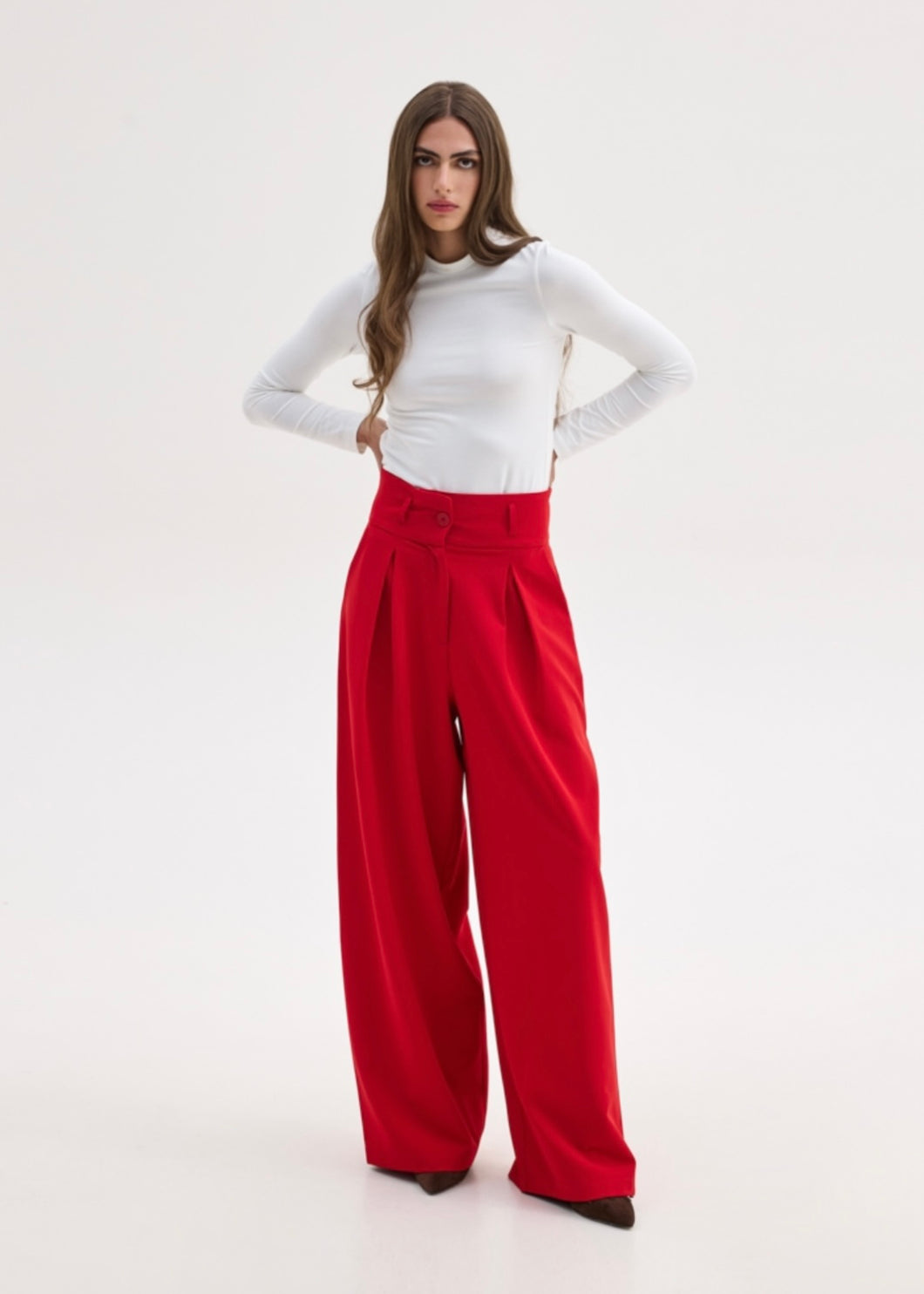 CYNTHIA PANTS RED SUNSETGO