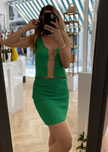 Load image into Gallery viewer, Skirt Mini Lurex (Green) COMBOS
