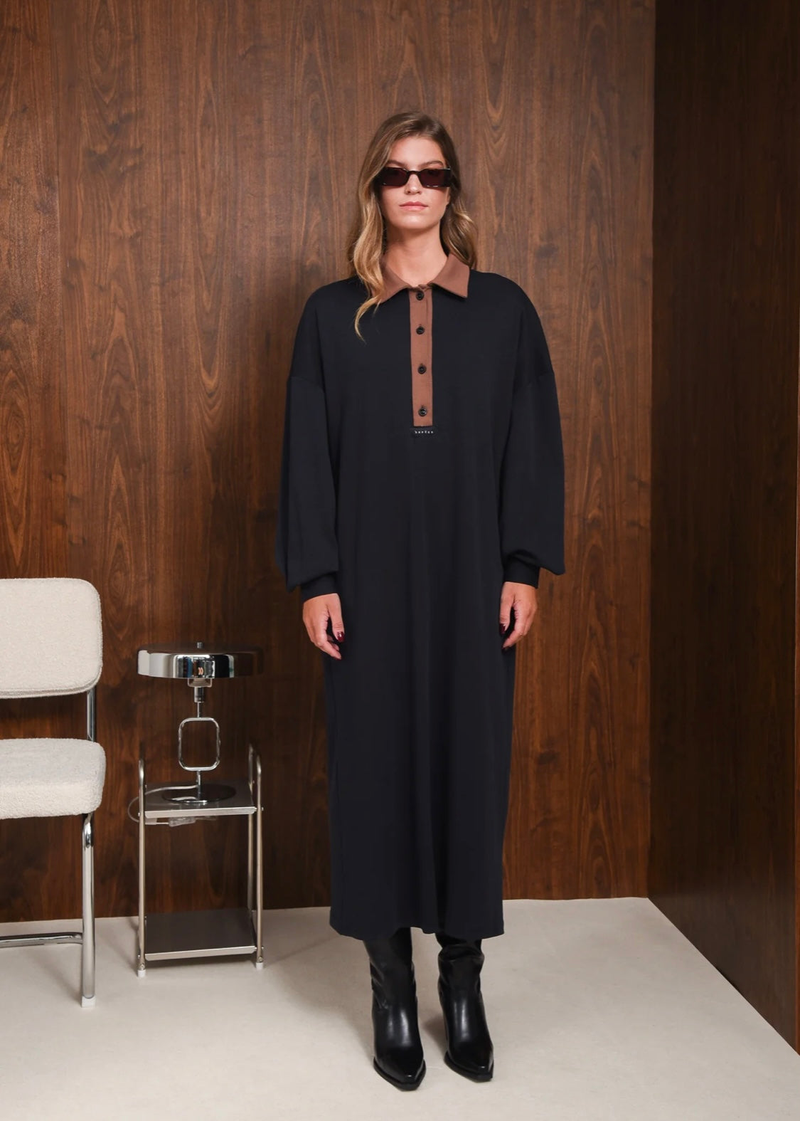 REAL DRESS BLUE BLACK ARPYES – PetrolbyCaroline