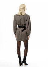 Load image into Gallery viewer, CARMEN DRESS GREY A PIECE OF ME
