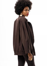 Load image into Gallery viewer, SIA BOMBER JACKET BROWN A PIECE OF ME
