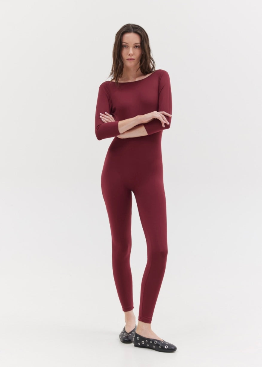 POLINA ONE PIECE (BURGUNDY) SUNSETGO