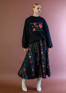 VALLERIA SKIRT BLACK BEEME