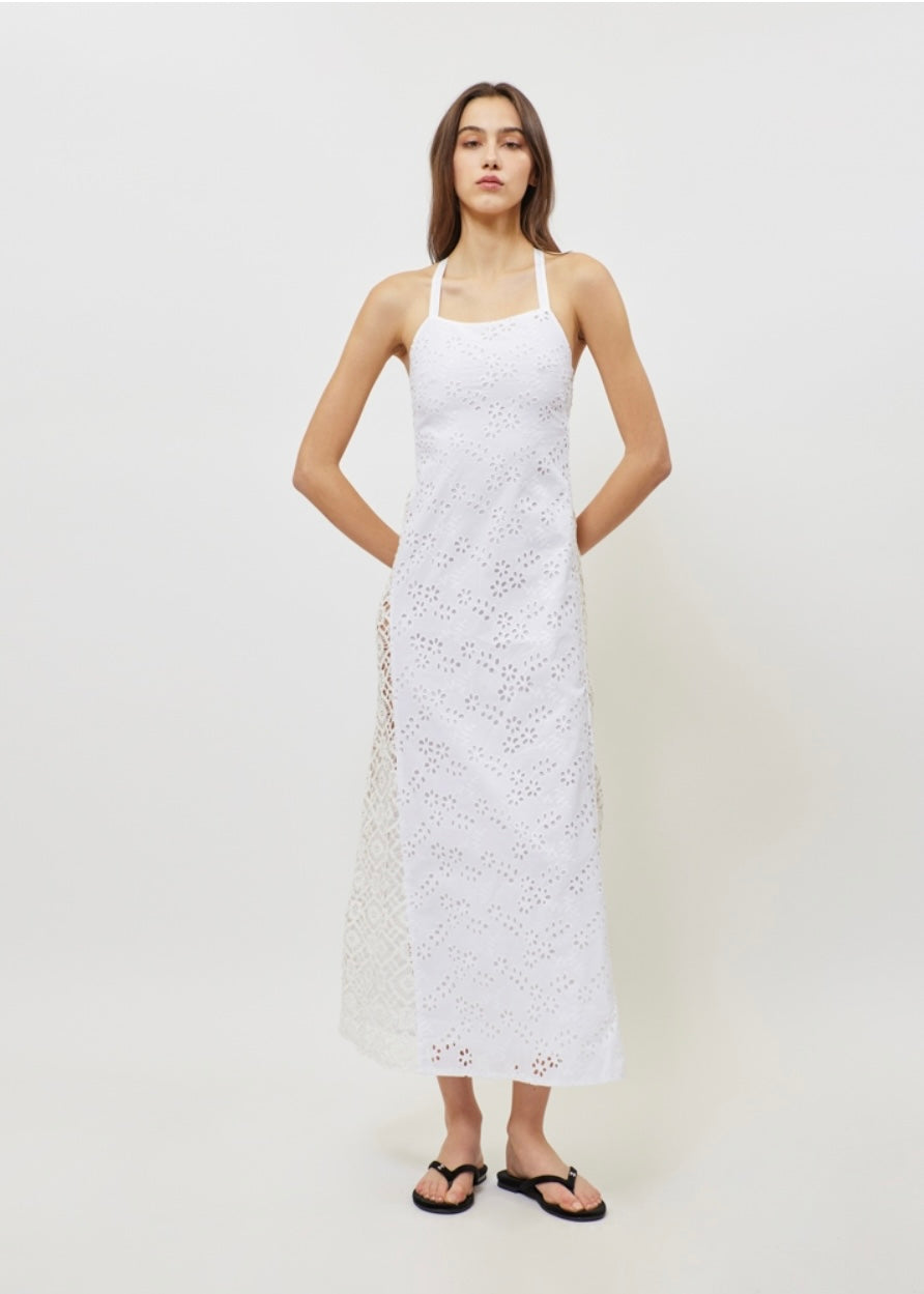 DIELLE DRESS WHITE SUNSETGO
